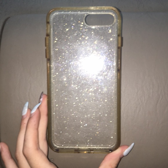 IPhone 7 Plus Clear Sparkle Otterbox Case - Picture 2 of 2